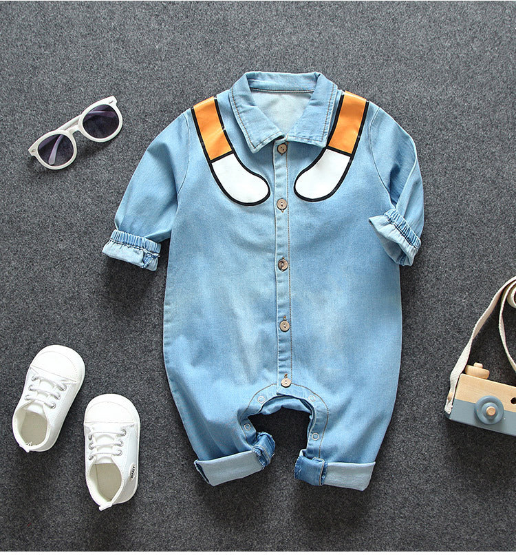 Safari Denim Jumpsuit