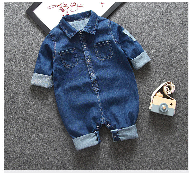 Safari Denim Jumpsuit