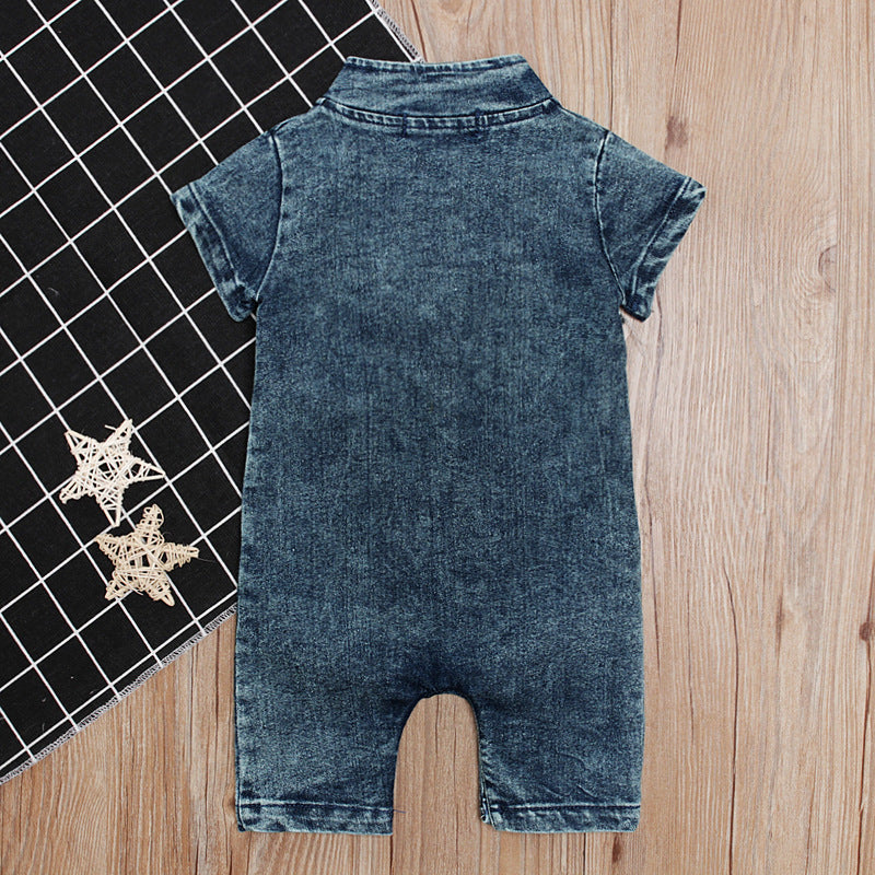 Mini Explorer Denim Jumpsuit