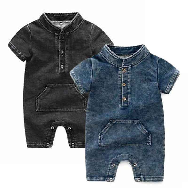 Mini Explorer Denim Jumpsuit