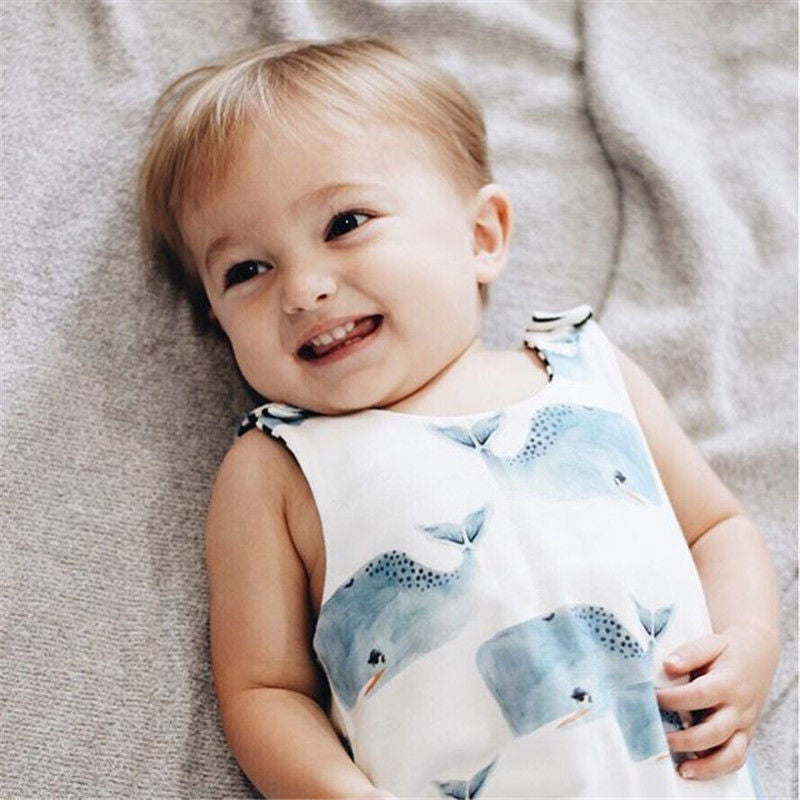 Splash & Snap Whale Romper