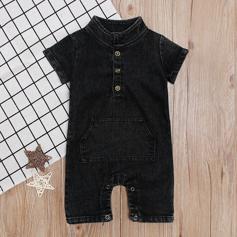 Mini Explorer Denim Jumpsuit