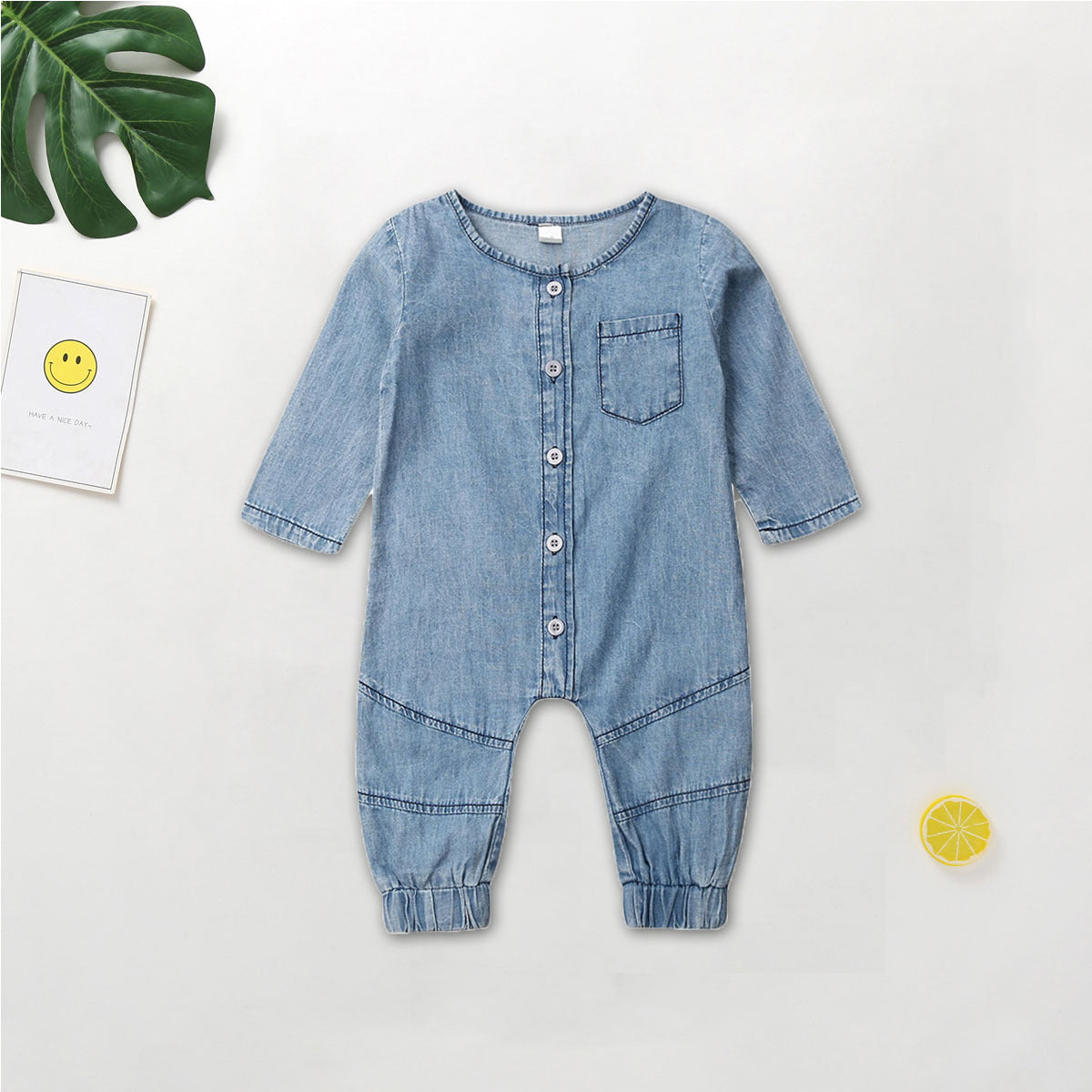 Retro Rebel Denim Jumpsuit