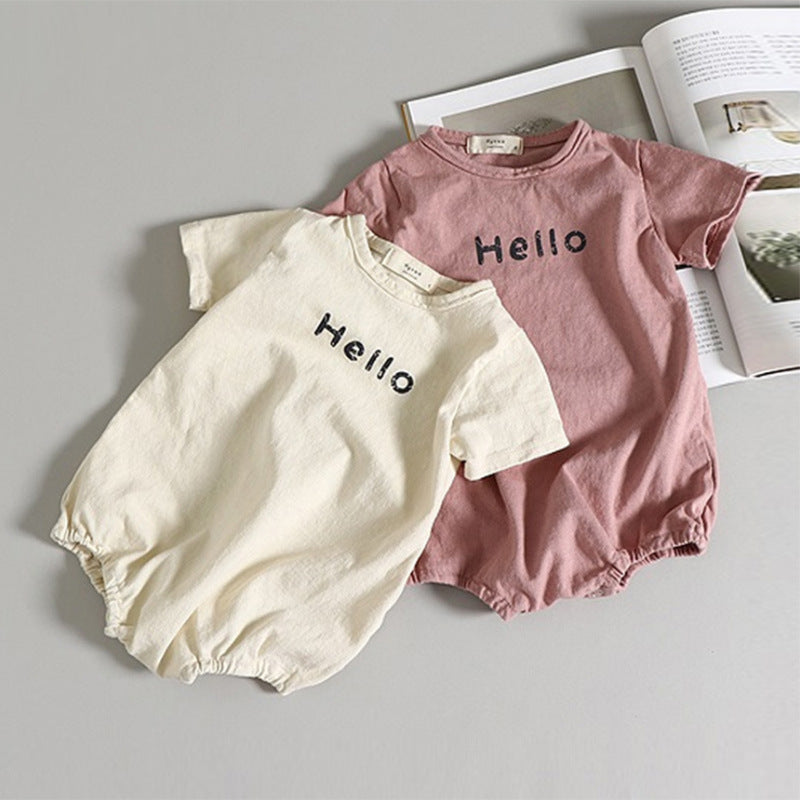 Giggles & Greetings Cotton Onesie