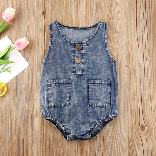 Denim Delight Romper