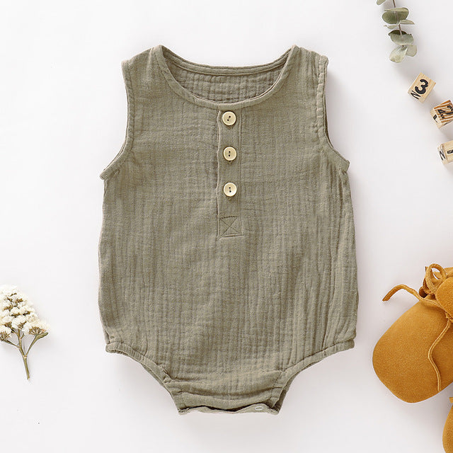 UltraSoft Muslin Romper