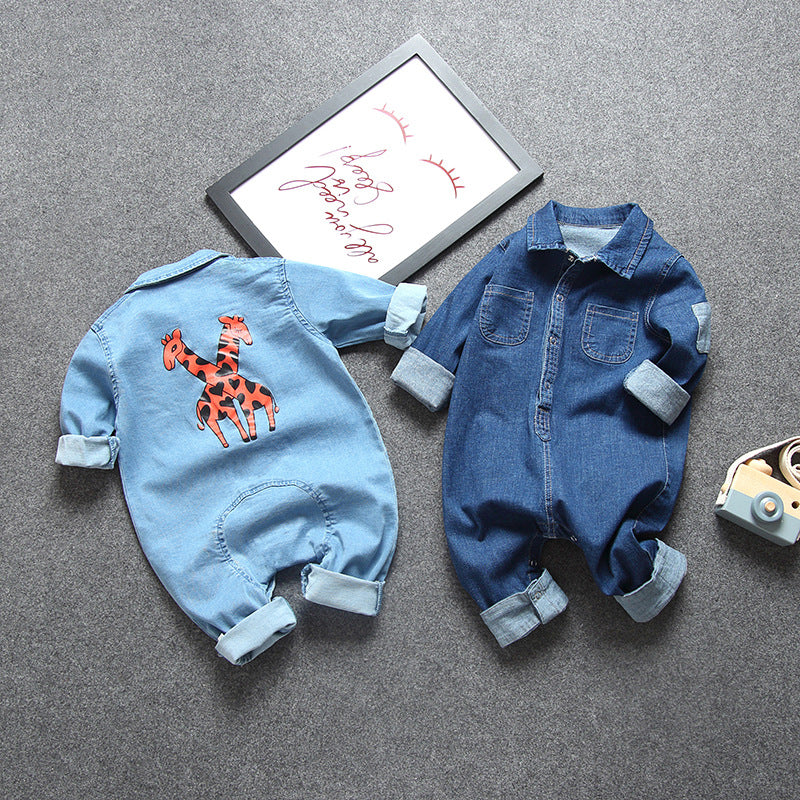 Safari Denim Jumpsuit