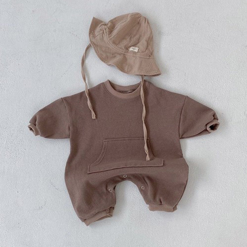 Pocket Pals Cozy Romper