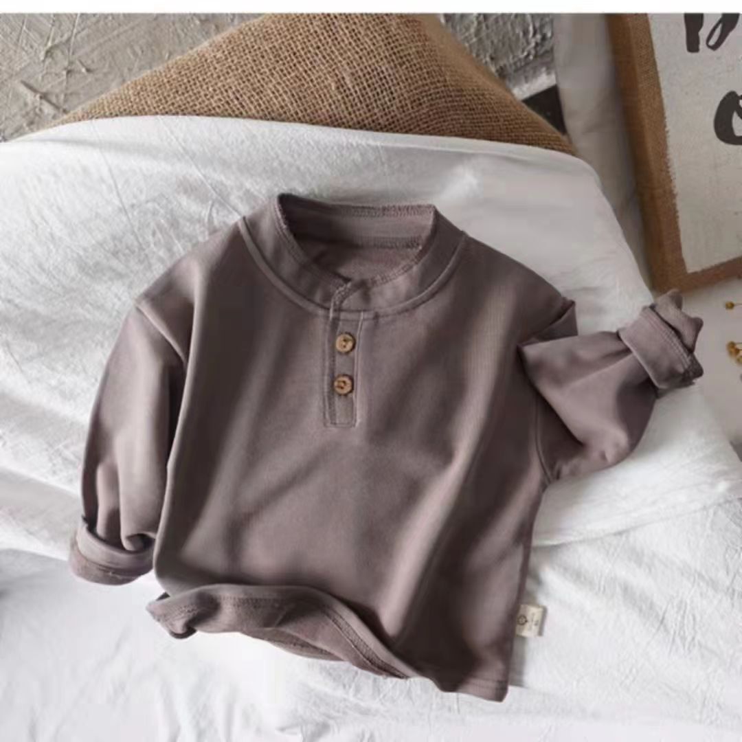 Classic Earthtone Henley